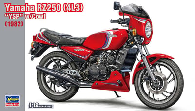 Hasegawa Modelbouwpakket Motorfiets - 21770 Yamaha RZ250 (4L3) YSP 1982 - Motorfiets Plastic - 1:12 - Modelbouw
