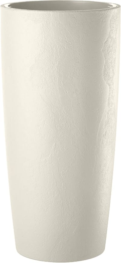 Elezza Musa Matte Bloempot Ø25 x H52 cm - Amandel
