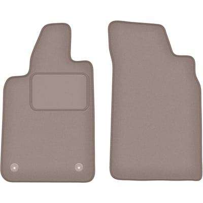 Beige frontmatten voor: Fiat Barchetta coupé, cabrio (1995-2005)