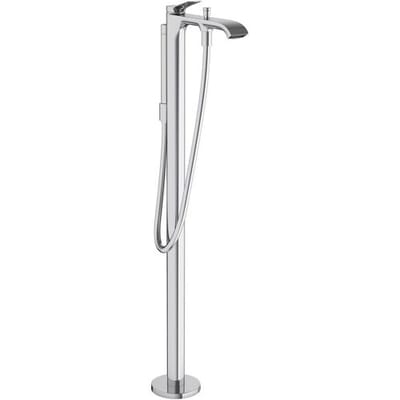 Hansgrohe Vivenis vrijstaande badmengkraan opbouw met handdoucheset chroom