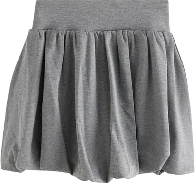 Next - Meisjes - Jersey stretch rok met ballonzoom en elastische taille - Grijs