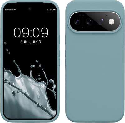 kwmobile telefoonhoesje geschikt voor Google Pixel 11 / Pixel 11 Pro - Hoesje met siliconen coating - Smartphone case in antieksteen