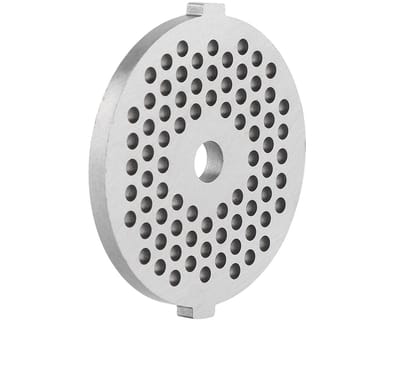 Dailygoods- Snijplaat Medium - Vleesmolen Platen - Vleesmolen Gatenplaten - Duurzaam IJzeren Basisstaal - Veilig en Niet Giftig - Eenvoudig te Reinigen - Vleesmolenplaat