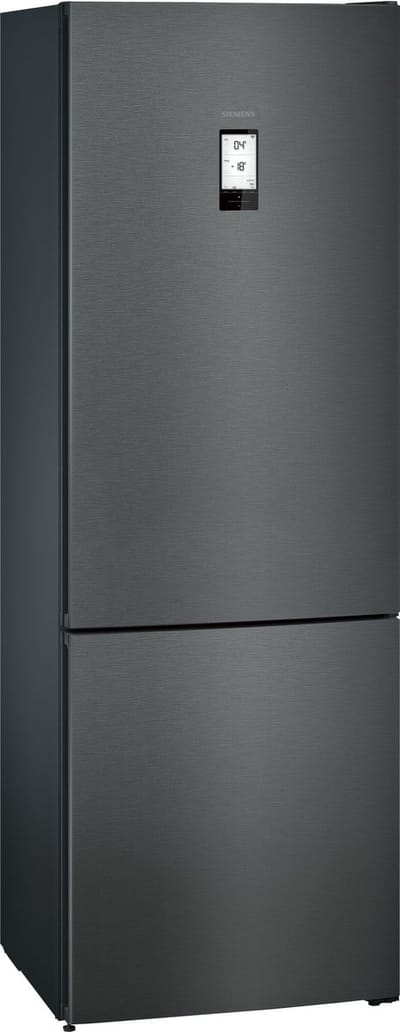 Siemens iQ500 KG49NAXDP - koel-vriescombinatie - Vrijstaand - 438l - D - Zwart