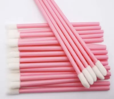 CHPN - Lipgloss kwastje - Oogschaduw kwastje - Make-up borsteltje - 9CM lang - Make-up tool - 20 stuks - Roze borsteltjes voor lipgloss en oogschaduw - Universeel