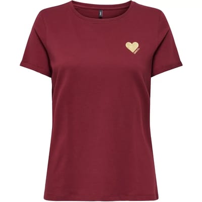 Only Kita Logo Shirt Dames - Maat S
