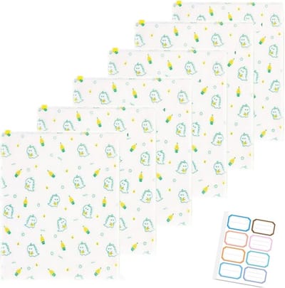 6x Herbruikbare Luiertassen / Ziekenhuistas Tassen voor Pasgeborenen Organisator (35x45 cm)
