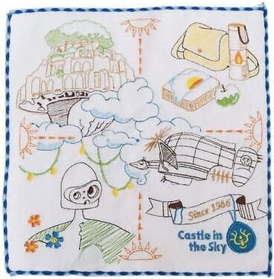 Marushin Laputa Castle in the Sky - Story Mini Towel - Marushin Decoratie