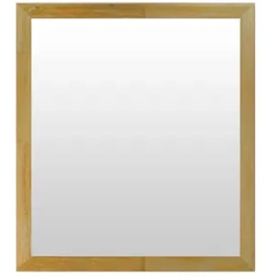 Allibert Klassieke Badkamerspiegel Prisca - Rechthoekig - Acacia Natuur - 80x90 Cm