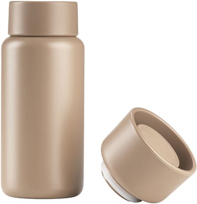 Zone Denmark Singles Thermobeker met twee deksels Dia 7,5 x 19 cm 400 ml Camel