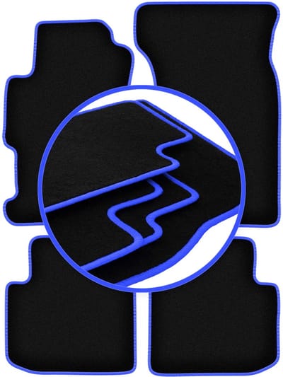 CARLUX-BLUE automatten voor: Honda Accord VI coupé (1998-2002)