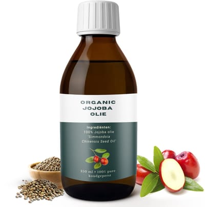 Relax Master® - Biologische Jojoba Olie - 250 ml - 100% Natuurlijk & Koudgeperst