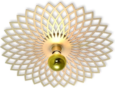 Plafondlamp Ombra Ø 50 cm mat goud