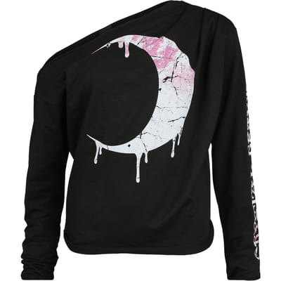 Outer Vision - Gothic Sweatshirts - Artemis - S tot XXL - voor Vrouwen - zwart