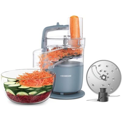 Kenwood MultiPro Go FDP22.130GY - Foodprocessors - Blauw - Express Serve - Go collectie