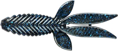 Plastic Vis Lures - Zacht Kunstaas - Vissen in Diep Water - Dubbele Flappers en Staart - 10.8 cm