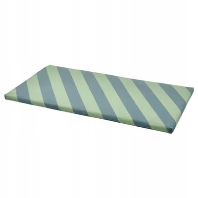 Comfortabele Bankkussen Blauw/Groen 90x50x3 cm - Merkloos