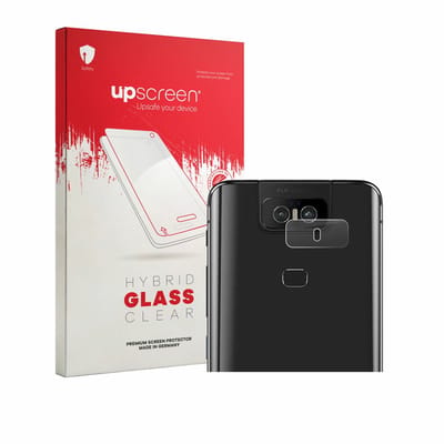 upscreen - Screenprotector voor ASUS ZenFone 6 ZS630KL (ALLEEN Camera Lens) - Folie Beschermfolie Beschermglas transparant
