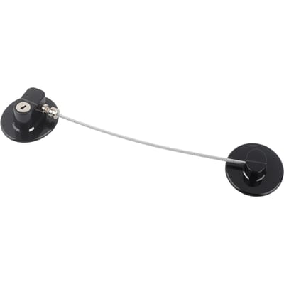 Verrou de réfrigérateur Design à combinaison Métal solide ABS Verrou multifonction pour congélateur pour armoire fenêtre porte FQ3 Noir black