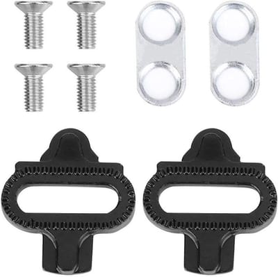 Allecto Plus - Zelfsluitende Racefiets Cleats voor SPD Pedalen - Set Fiets Schoenplaten voor Mountainbike en Road Fietsen