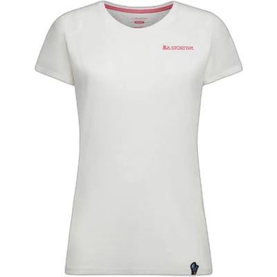 La Sportiva Moon Rock T-shirt Met Korte Mouwen Wit XS Vrouw