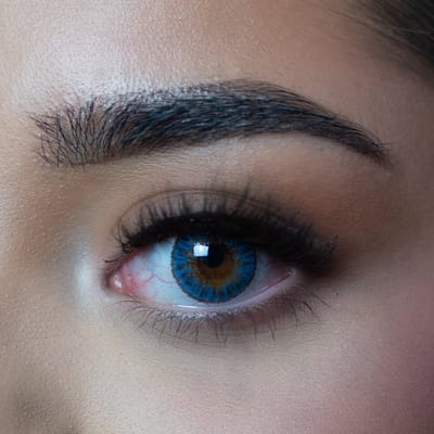 True sapphire - Gekleurde maandlenzen - Realistische leurlenzen - Blauw - Zonder sterkte - Dezzy's