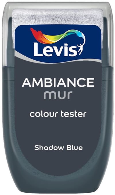 Levis - Muurverf Kleurtester Mat Mix - Shadow Blue - Mengverf - 30 Ml