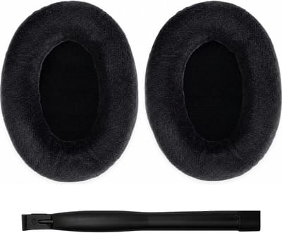 Set Oorkussens voor Sennheiser Koptelefoon - HD515 Oorkussen - HD515/HD555/HD595/HD518 - Fleece met schuimvulling