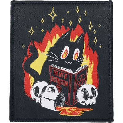 Beestachtig The Art Of Destruction Unisex Patch - meerkleurig - Standard