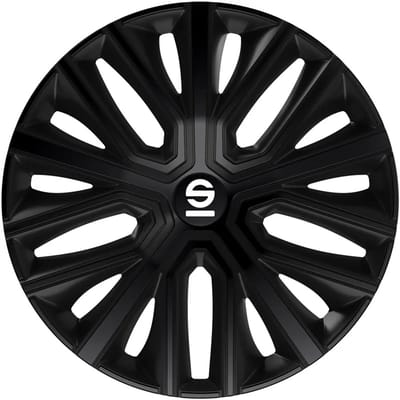 Sparco Wieldoppen Modena 15 inch Zwart - 4 stuks