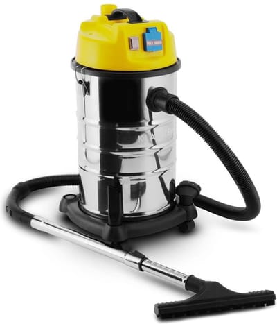 Klarstein Reinraum - Nat-droog-stofzuiger - Industriële stofzuiger - 1800W - 30 Liter - Stopcontact