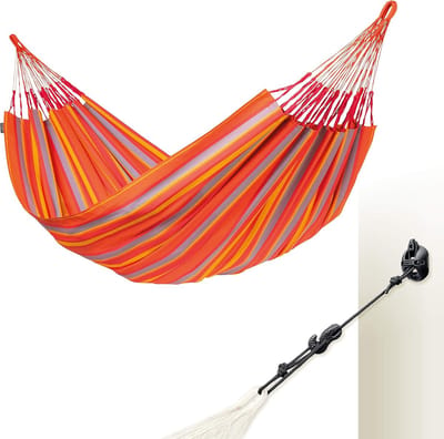 Kingsize Hangmat - Buiten Hangmat - Ontspannen Buiten - Handgemaakt Colombiaans - 180cm Breed - Toucan