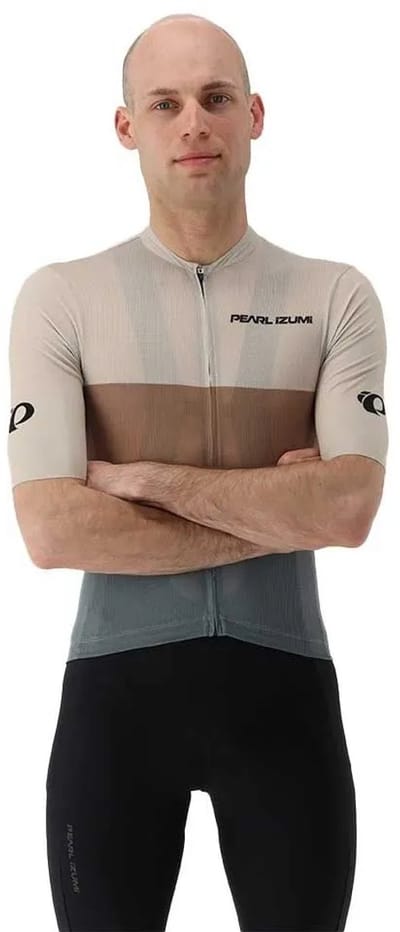 Pearl Izumi Ultimate Korte Mouw Wielertrui Grijs M Man