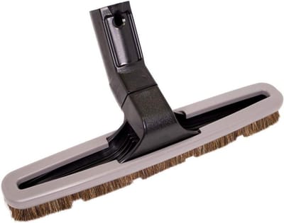 Vloerborstel Set - Stofzuigerborstel Onderdeel - Vloeren Schoonmaken - Zwenkbare Hals - 30 cm Breed - Zwart