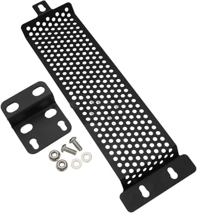 Motor Beschermplaat - Skid Plate - Motor Beschermen - Hoogwaardig Aluminium - 1 Set - Zwart