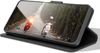 Zanae, Hoesje geschikt voor Motorola Moto G15 / G15 Power - Wallet Case, Zwart