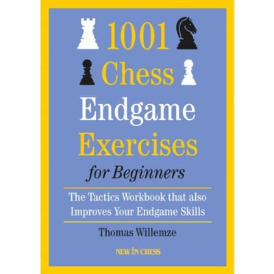 1001 Exercices de Finales d'Échecs Pour Débutants Par Thomas Willemze (Couverture Souple)
