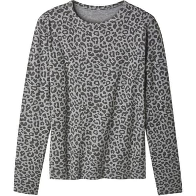 ESMARA Dames shirt (Zwart/grijs, XS (32/34))