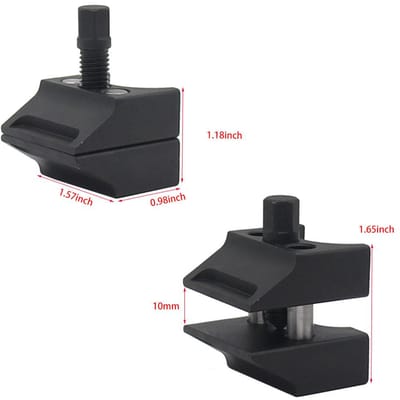 Auto veerpoot splitter wielnaaf stuurknokkel expander spreider gereedschap stalen montage zwart