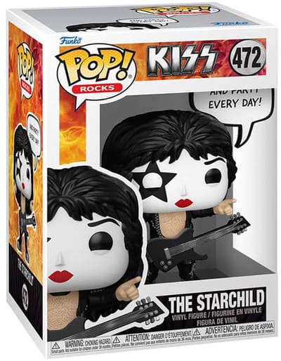 Kiss The Starchild Vinyl Figur 472 Unisex Funko Pop! - Neutraal - Standard