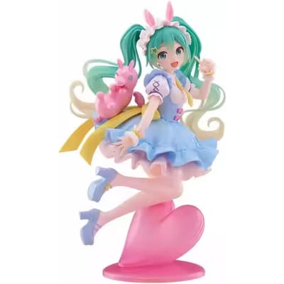 Op Voorraad Origineel Model Taito Hatsune Miku x Rody 17cm AMP Sprookjesfiguur Mooi Anime Figuurtje Verzameling Speelgoed Festival Cadeau white