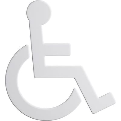 HEWI Series 477/801 Symbol Barrier-free 801.91B030 98