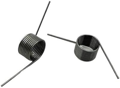 Torsieveerdraad Set - V-vormige veren - Apparaten Repareren - Stalen Constructie - 5 stuks - Zilver