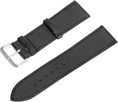 Verwisselbare PU Leren Horlogeband met RVS Sluiting, Beschikbaar in Diverse Breedtes van 12mm tot 22mm, Comfortabele en Duurzame Armband voor Horloges