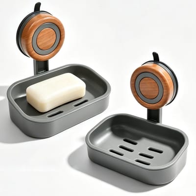 Verzorgde zeepdispenser met afvoer voor badkamer en keuken, duurzaam en stijlvol ontwerp