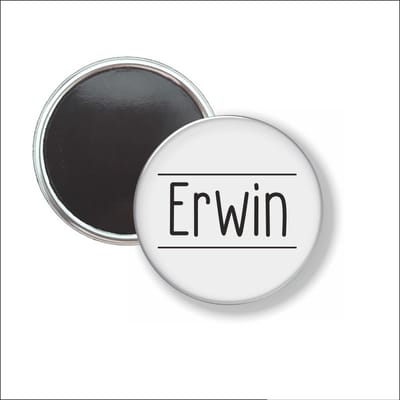 Button Met Magneet 58 MM - Erwin - NIET VOOR KLEDING