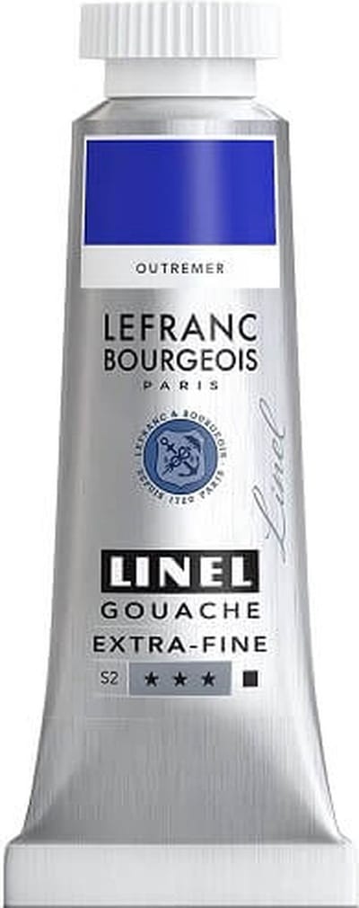 Lefranc & Bourgeois Linel Gouache Extra Fine Ultramarine 185 14ml