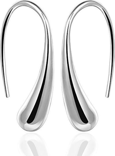 Zilveren Oorstekers – Druppel Oorbellen  - Oorhangers Zilver