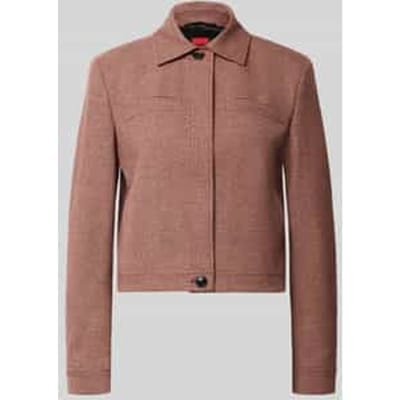 Regular fit kort colbert met viscose model 'Alitte'