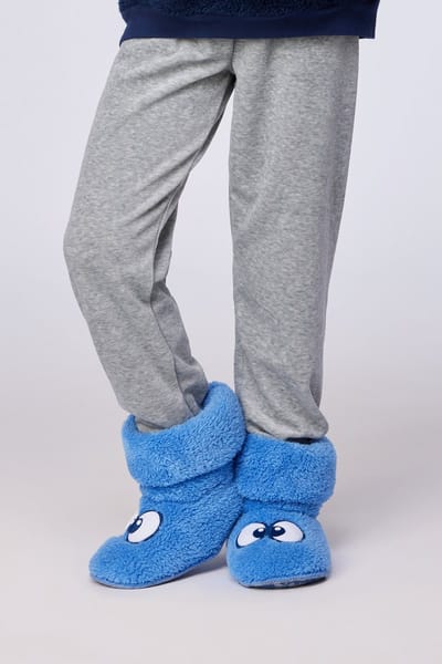 Woody Pantoffels Blauw 26-30